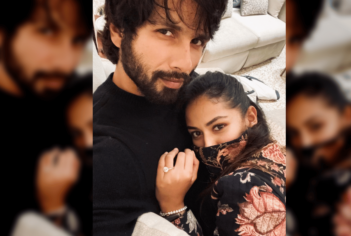 mira rajput share pic on occasion of diwali wear black makhmal kurta worth 62k