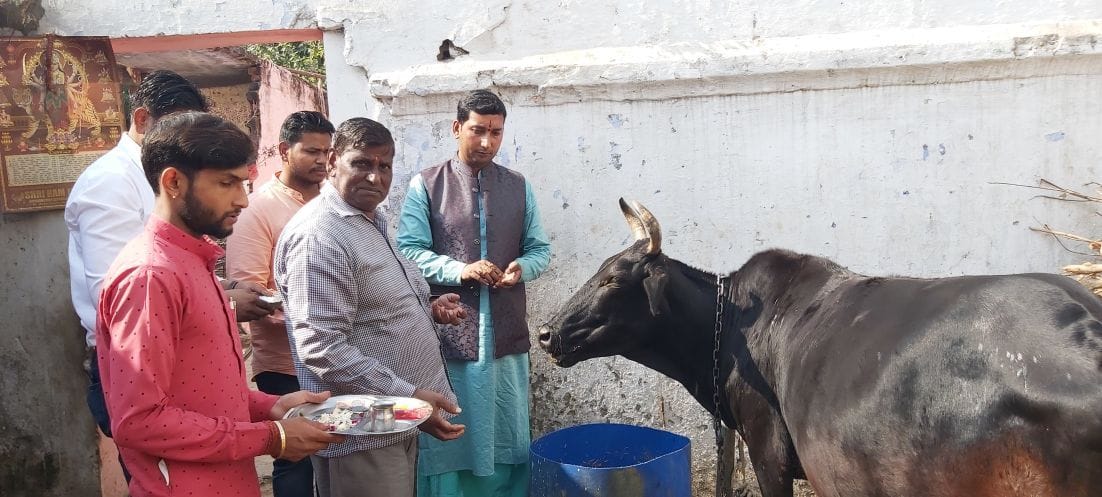 Govardhan Pooja At Kashipur