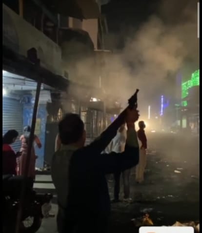 3 persons fired from license arms in happiness of Diwali