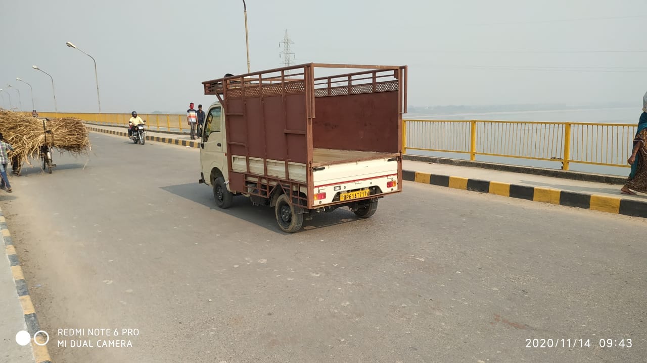 Ban on operation of heavy vehicles on Hamid Setu of Ghazipur connecting UP with Bihar