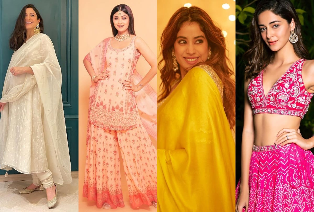 pregnant anushka sharma ananya panday to deepika padukone bollywood actresses celebrates diwali 2020 in stunning looks