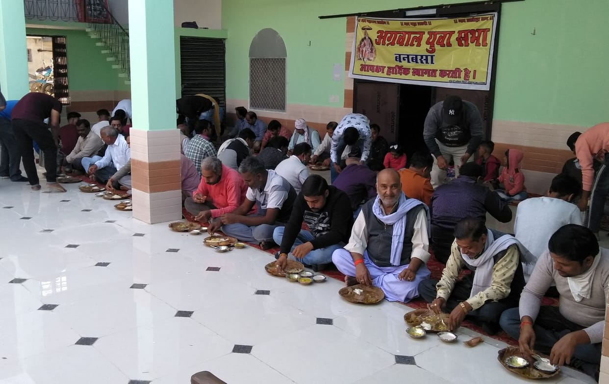 Annakoot festival celebrated with simplicity