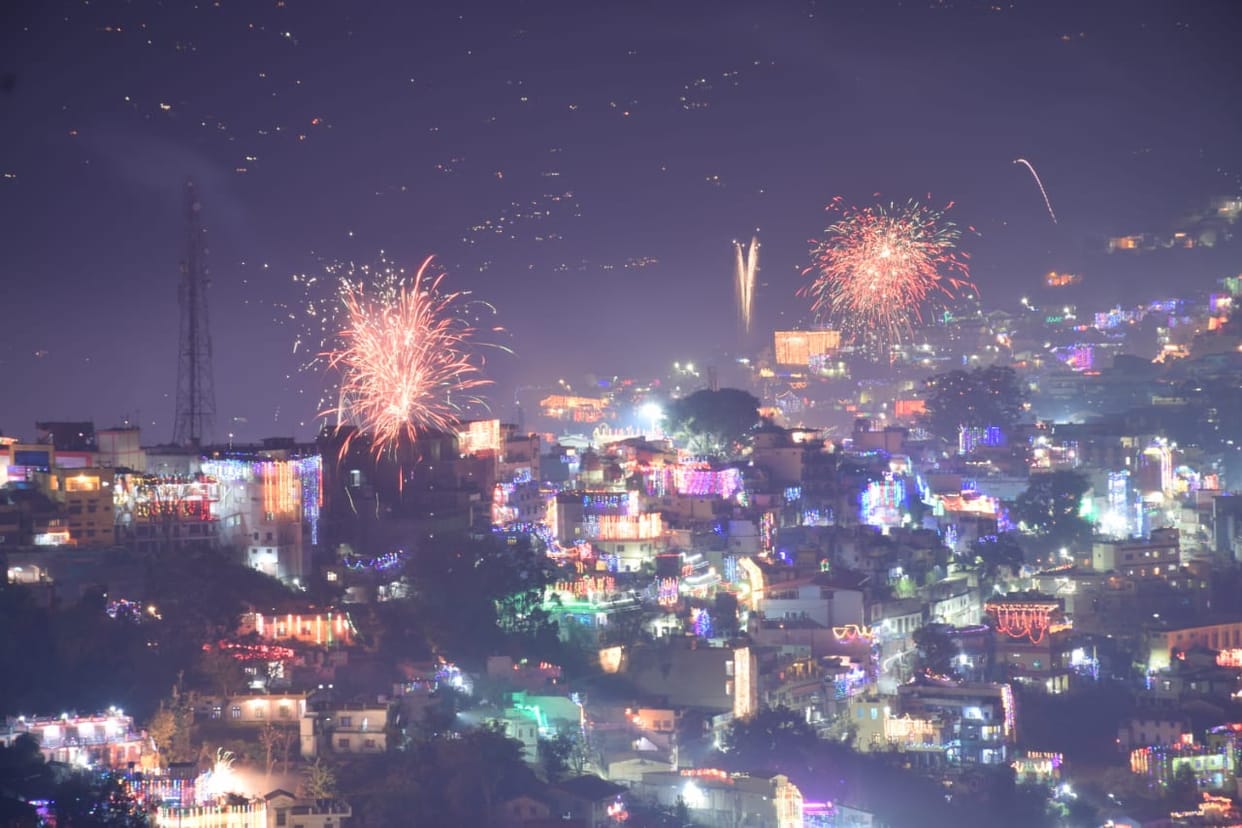 diwali 2020 : diwali celebration in uttarakhand seen in photos