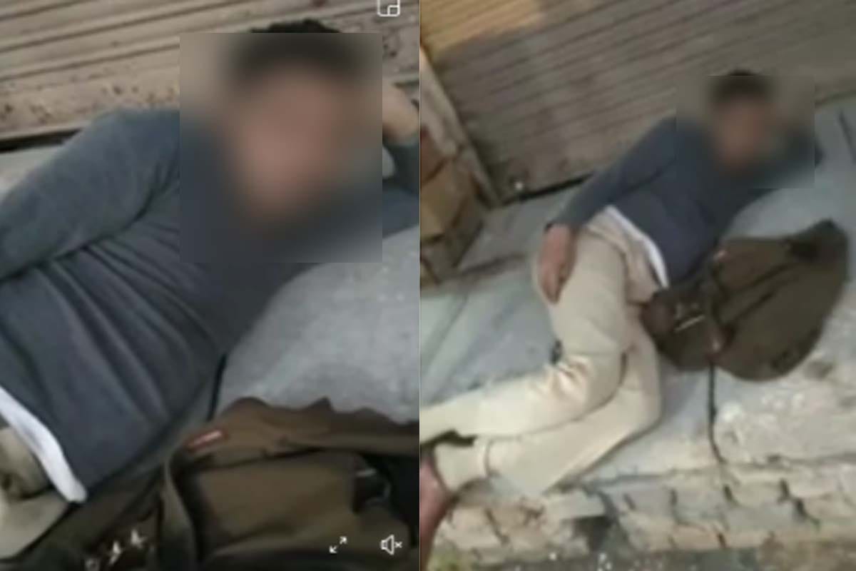 Video of drunk sub inspector goes viral on social media in Saharanpur , suspended
