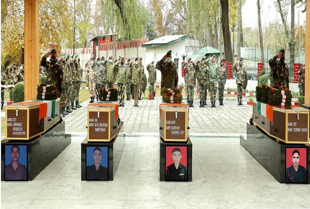 Army today paid tribute to jawans who made the supreme sacrifice on 13 Nov in North Kashmir