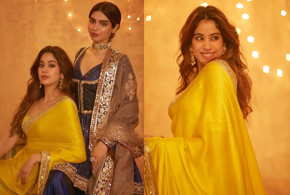 Khushi Kapoor Looks Gorgeous in Traditional Attire, Grabs the Whole Limelight, Take a Look