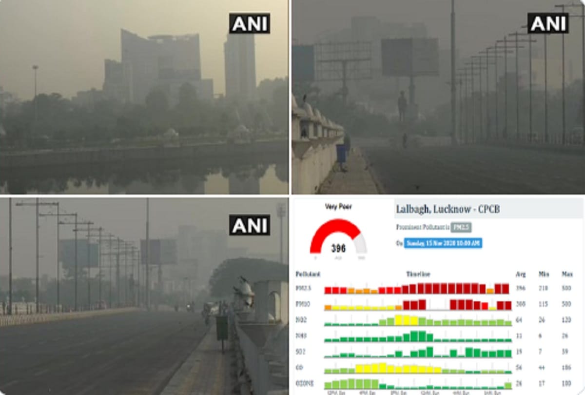 Poor visibility in parts of Lucknow as air quality deteriorates