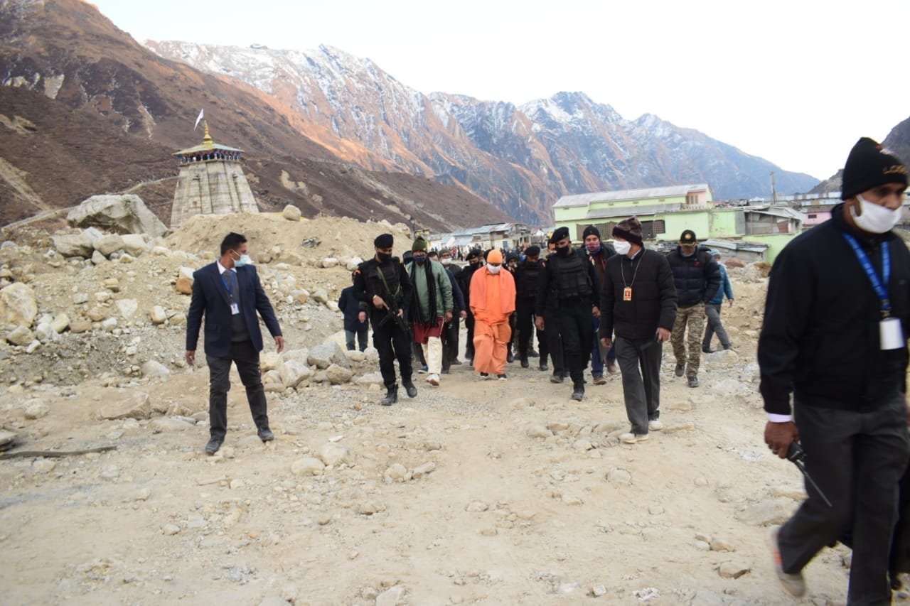 Uttarakhand Latest News: Up Cm Yogi Adityanath visit Kedarnath dham, photos