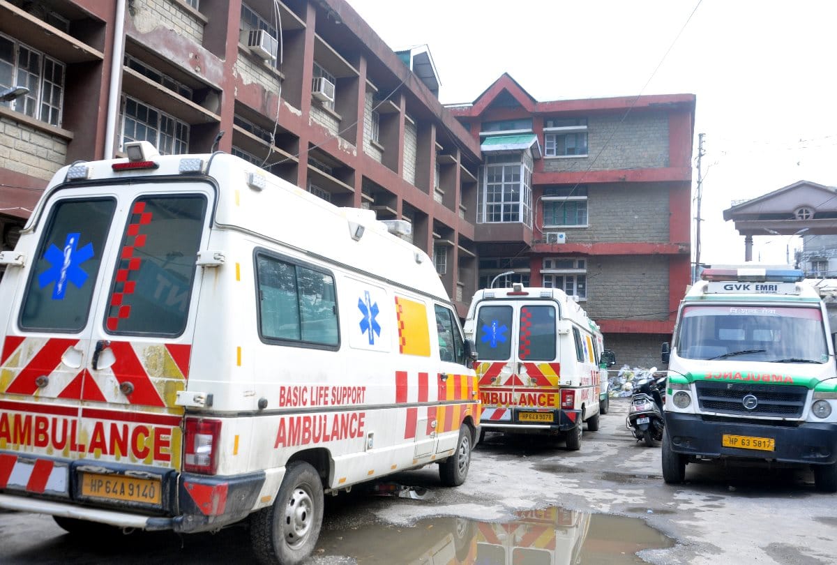 108 and 102 ambulance GVK company tender cancelled