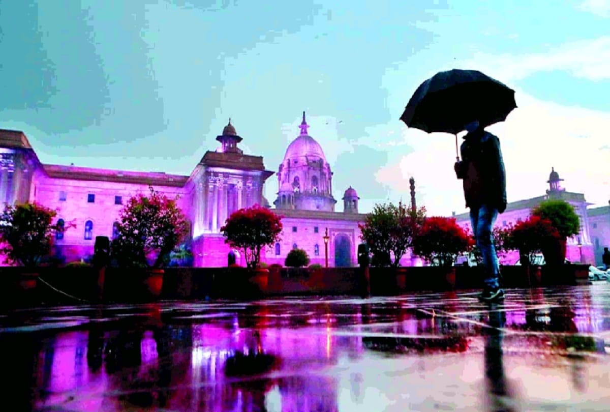 Light rain changed Delhi's weather patterns, increased chill, mercury is going to fall
