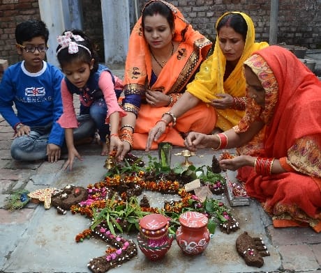 Annakut and Govardhan Festival celebrated with great pomp