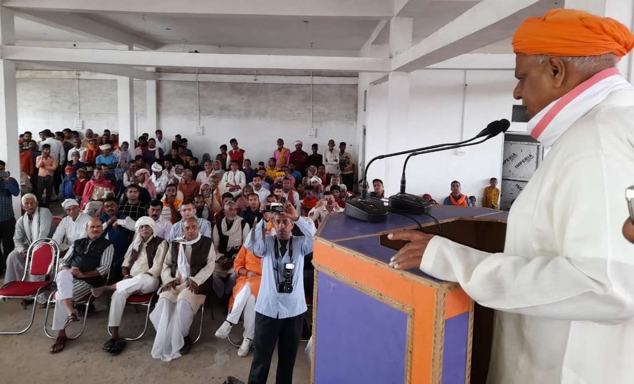 MP Virendra Singh Mast said, till the villages will not prosper, then the country will not