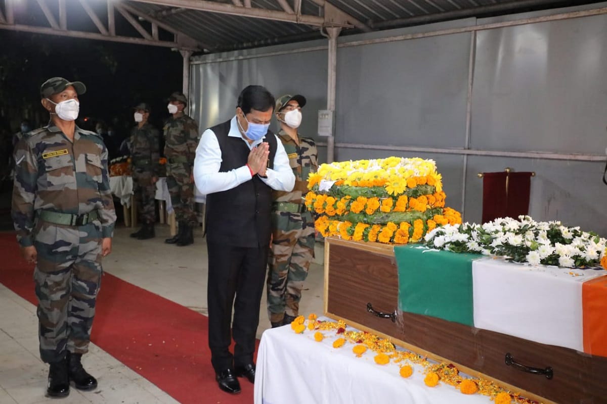 Thousands bid farewell to soldier from Assam martyred in Uri