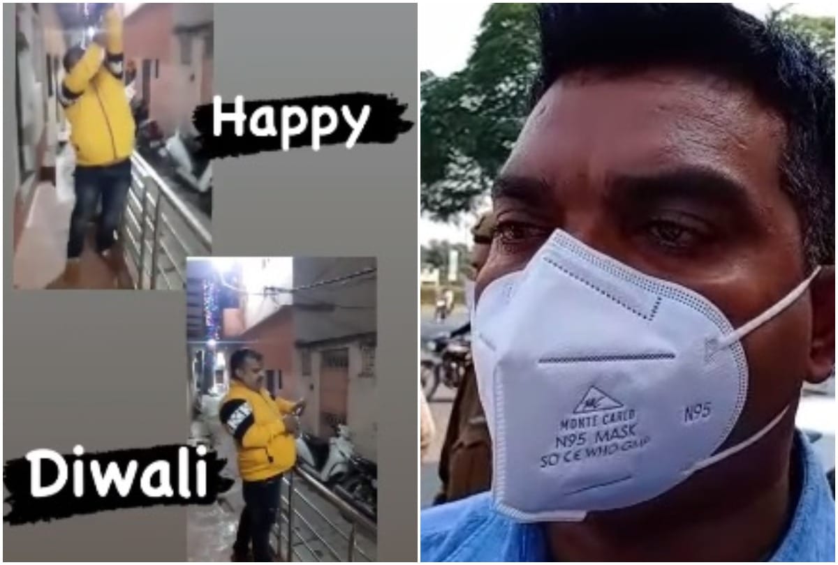 Former Deputy Chairman of Jhansi Municipal Corporation harsh firing video viral SSP orders FIR