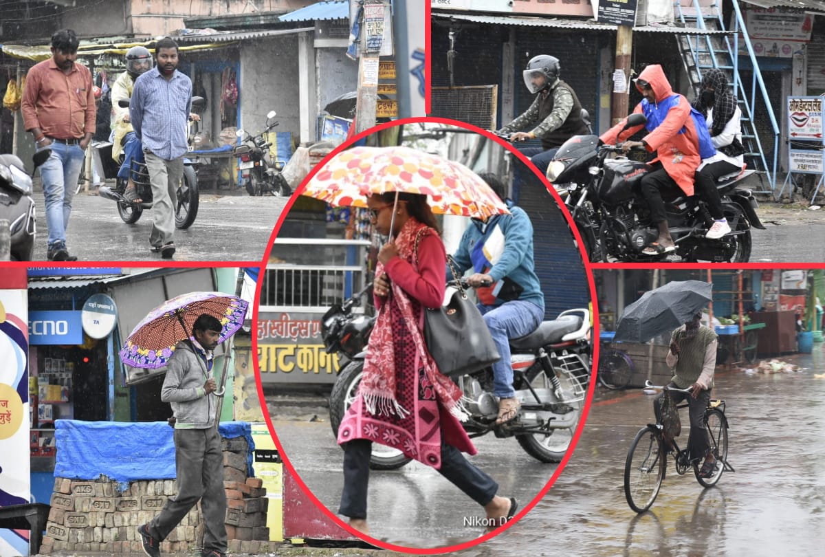 Gorakhpur Weather News Update Today : light rain start with cold wave wind in gorakhpur