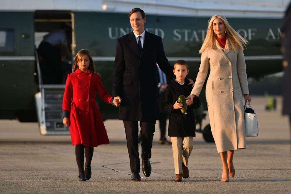 Ivanka and Kushner didn’t follow Covid rules, pulled children from school