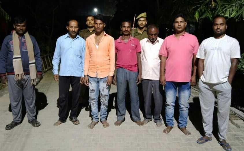 13 people arrested for gambling on Deepawali in Azamgarh