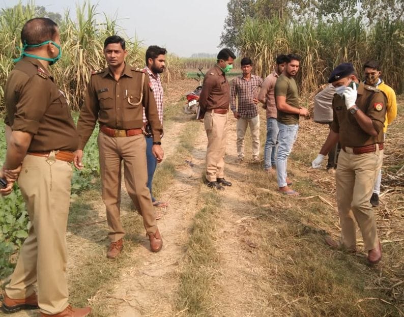 Dead body found in farm