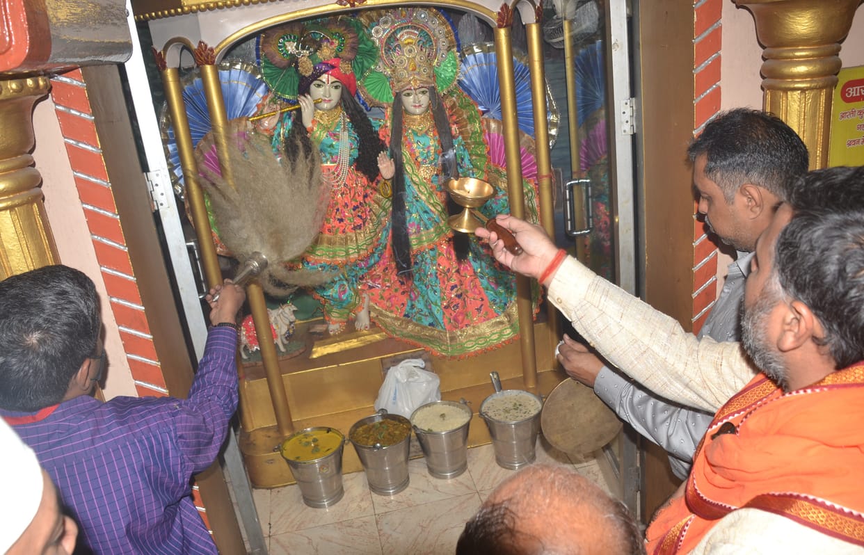 Govardhan festival celebrated in Goshala Bhavan