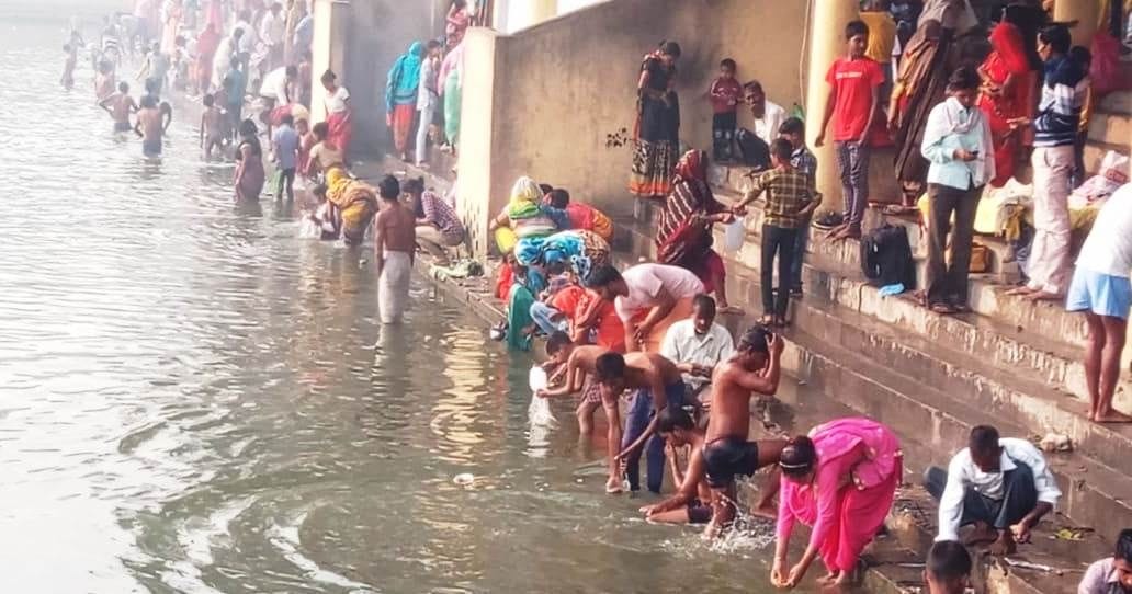 ganga bath