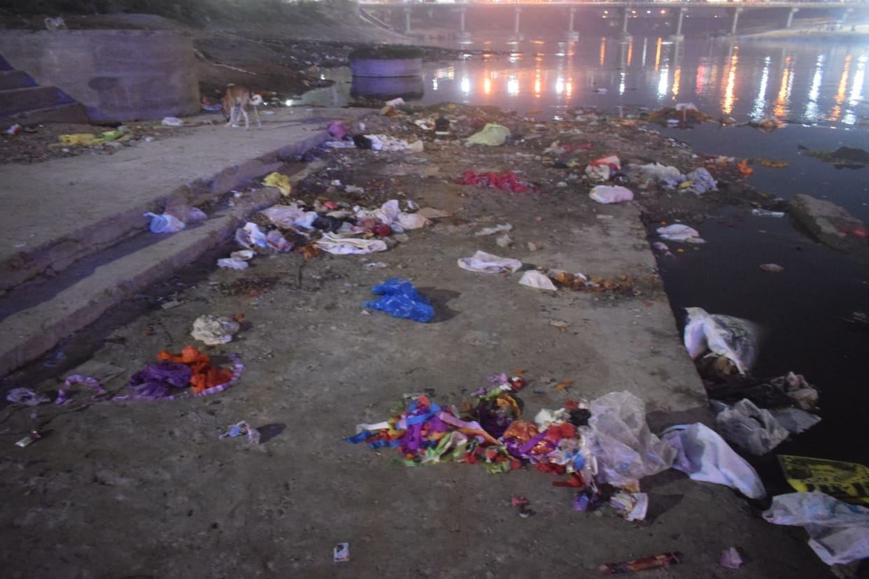 Chaos in the path of faith, incomplete preparation at Chhat Ghats