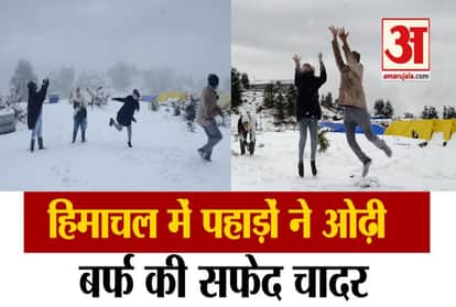 winter season first snowfall in shimla and manali
