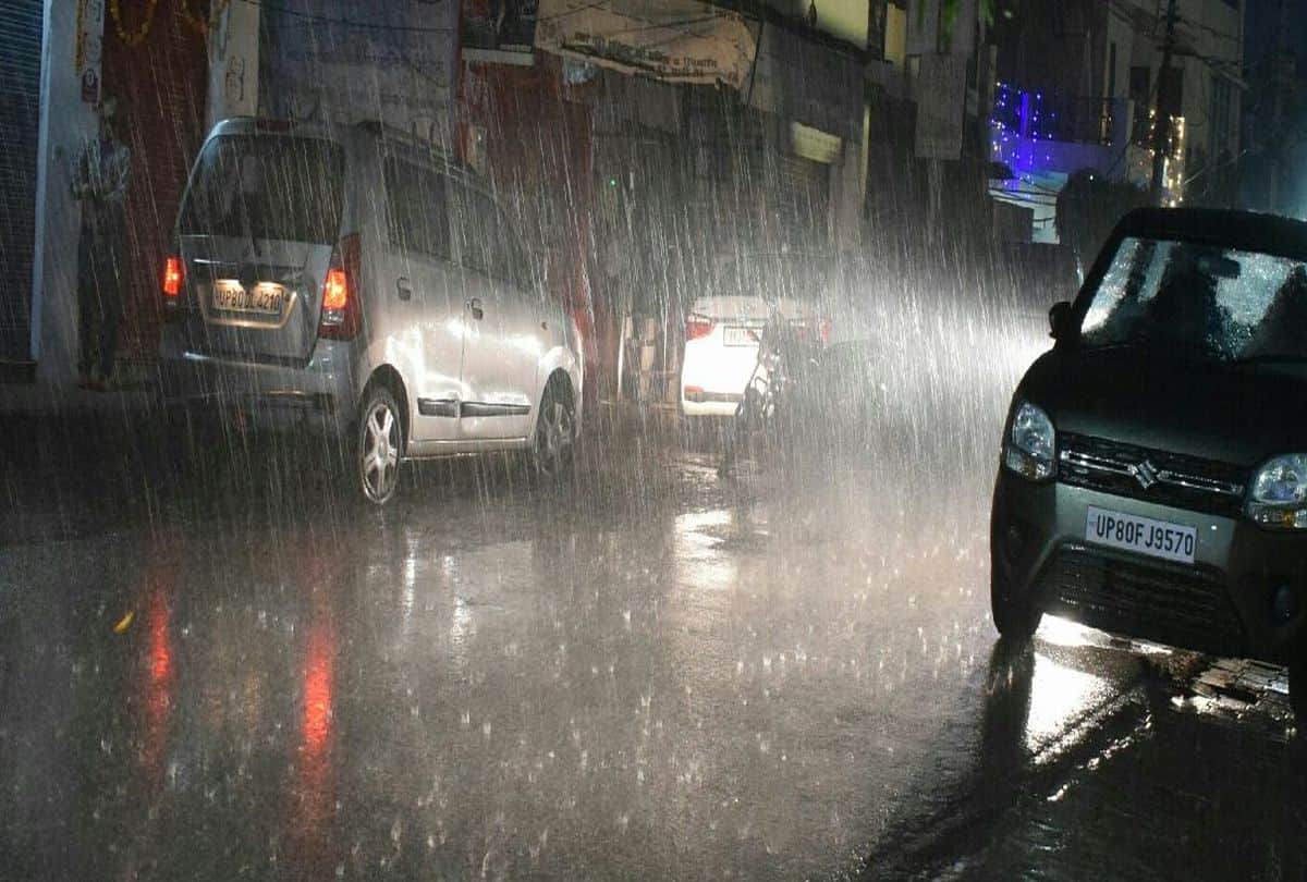 weather change after storm in agra and mathura