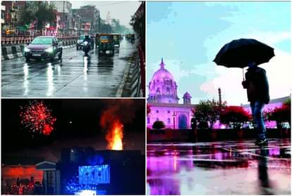 दिल्ली में हल्की बारिश