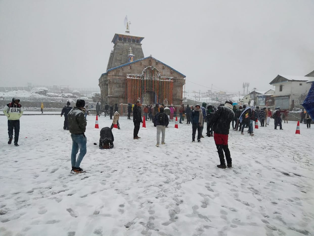 Weather Forecast Today Update in Uttarakhand News: snowfall in kedarnath and badrinath