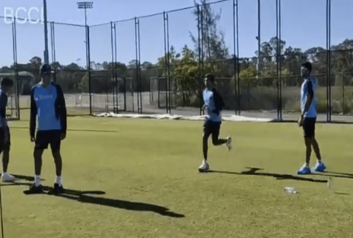 Team India practice with white and red ball together, Kohli and Pujara practice catching