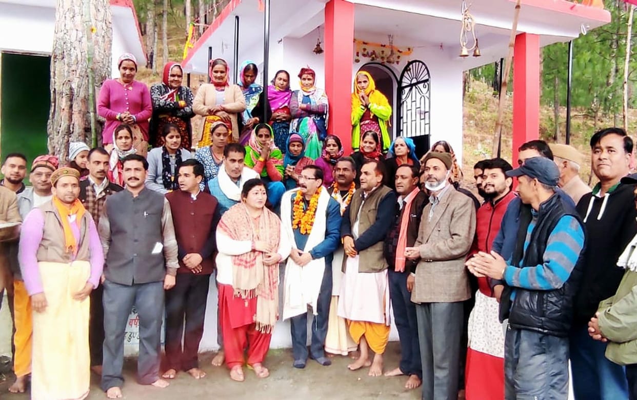 Religious rituals took place in Bagdwal temple