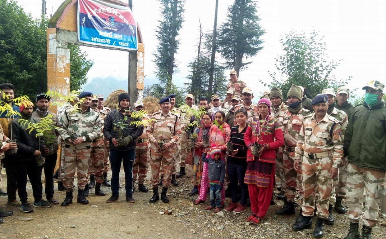 ITBP started plantation campaign