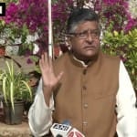 केंद्रीय मंत्री रविशंकर प्रसाद