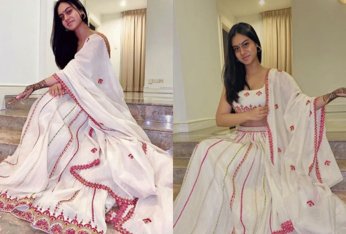 Ajay Devgn And Kajol Daughter Nysa Devgn diwali party photo gone viral