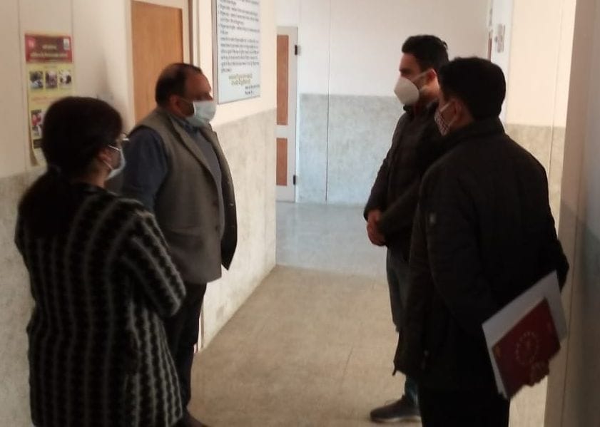 cmo visited phc jasorgarh chamba