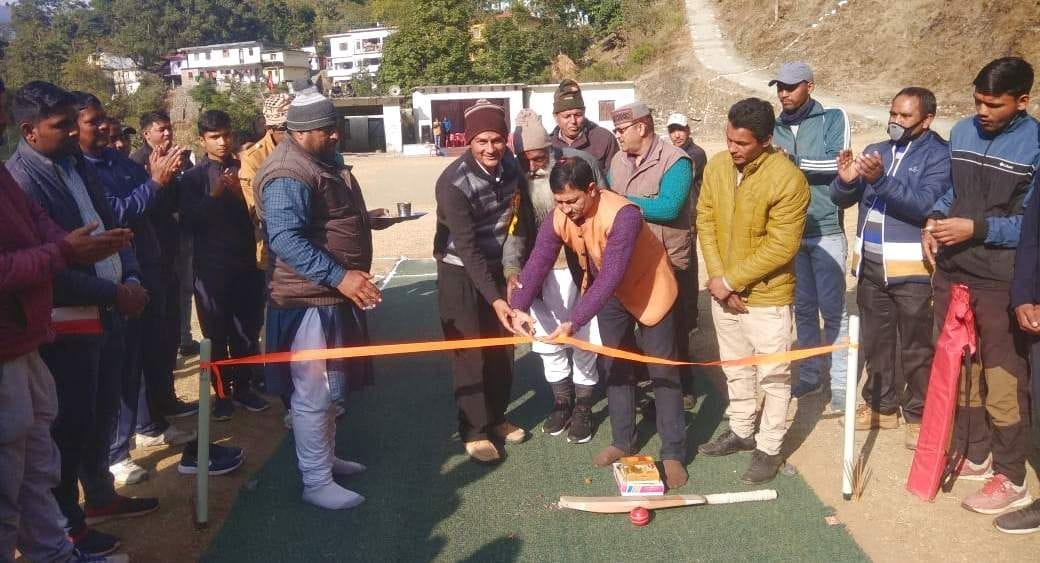 Khal's team won the inaugural match of cricket
