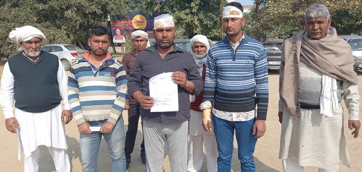 Firing on uncle and nephew on demand of wages