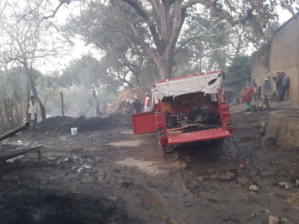 13 residential flames burnt to ashes in fire