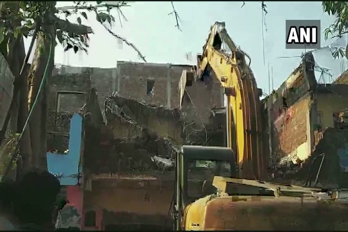 Illegal structures of Computer Baba history-sheeter aide razed in Indore