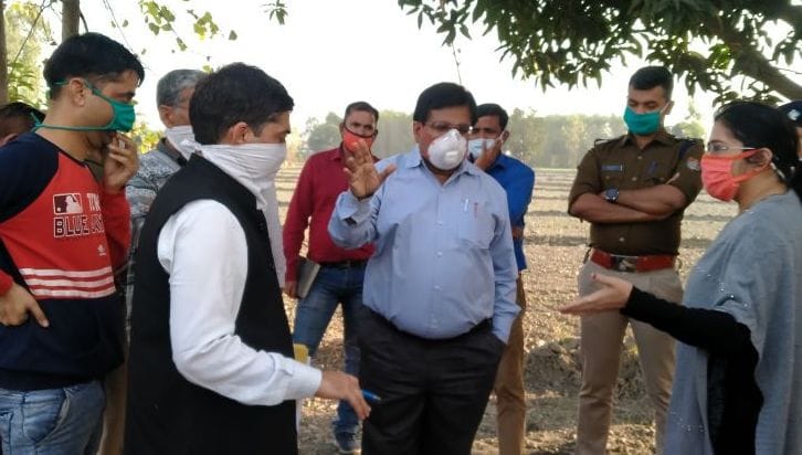 Demand for measurement of land allotted for Ambedkar Park