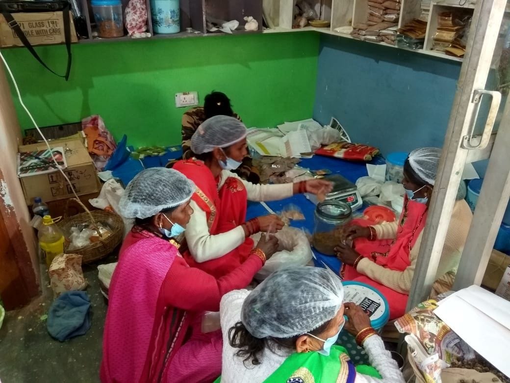 Nun, crushed in a hill from Silbatta, is getting ready in Kakarighat.