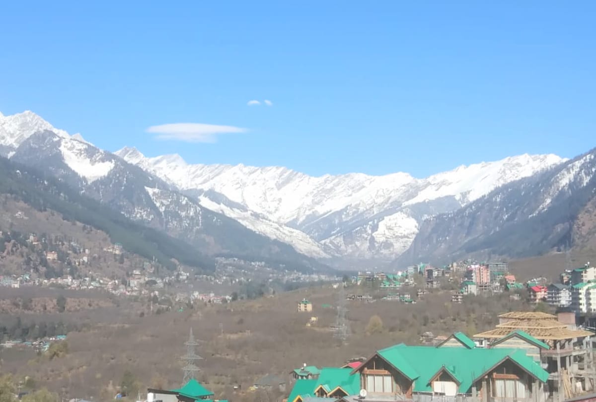 Himachal Pradesh HP Snowfall News: Tourist Flux In Himachal After Fresh Snowfall ,See The Spectacular View In The Pictures