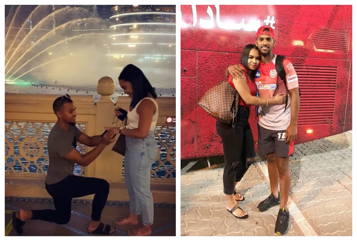 Kxip star player Nicholas Pooran Gets Engaged to Kathrine Miguel
