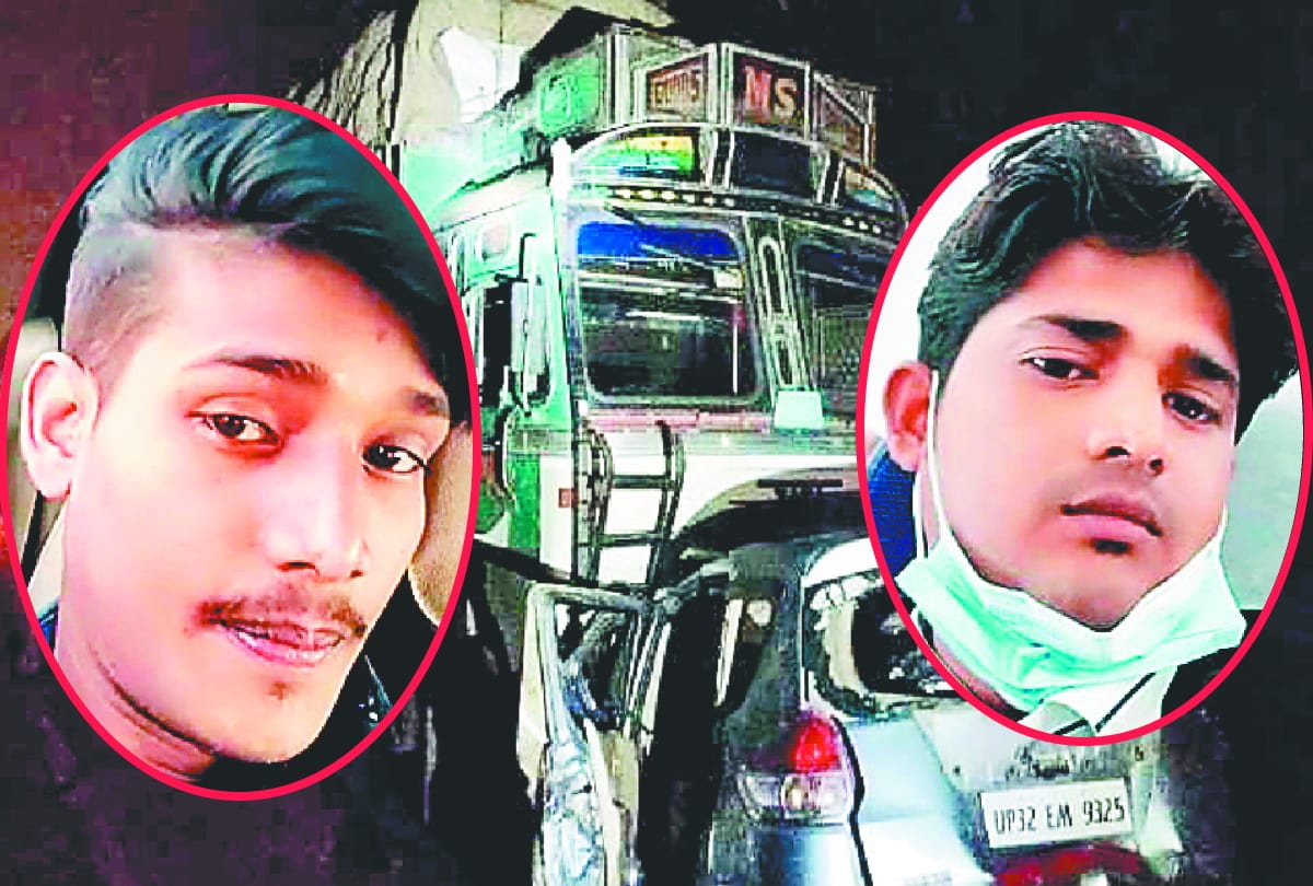 five people died in road accident during returning home from out of country at sant kabir nagar