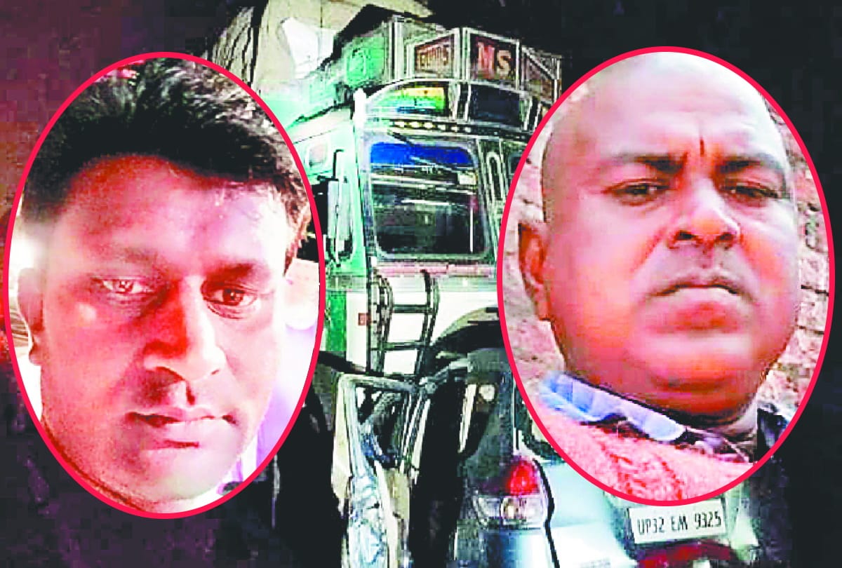 five people died in road accident during returning home from out of country at sant kabir nagar