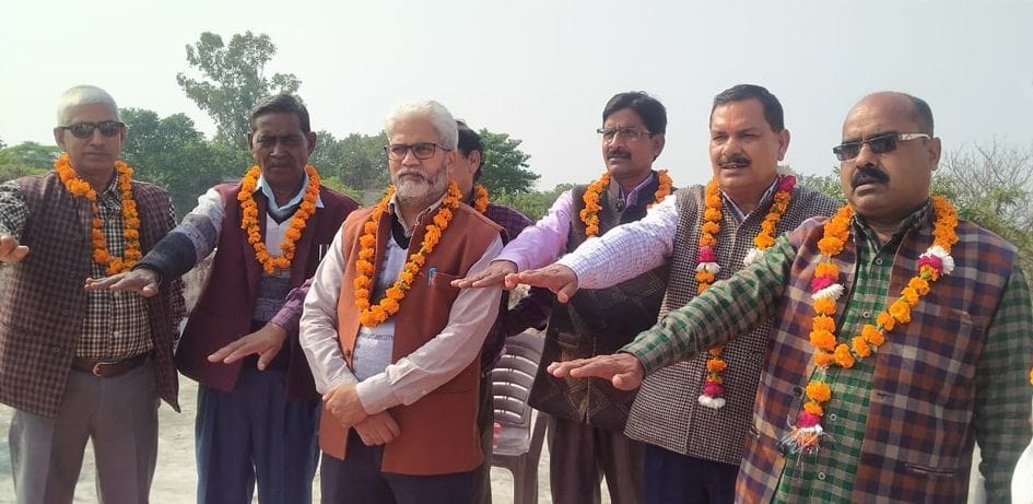 dhruv bane raajasv ameen sangh ke jilaadhyaksh
