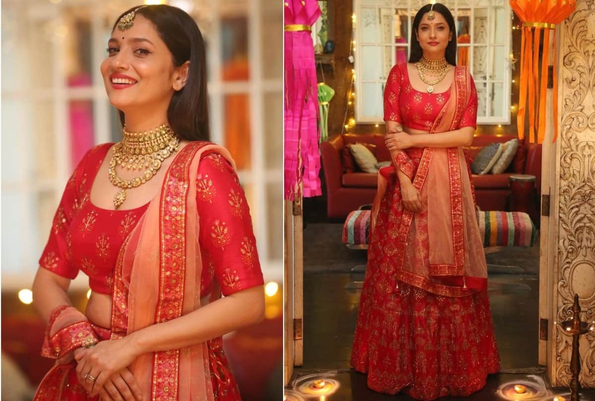 ankita lokhande to mouni roy tv actress diwali 2020 lehenga perfect for wedding