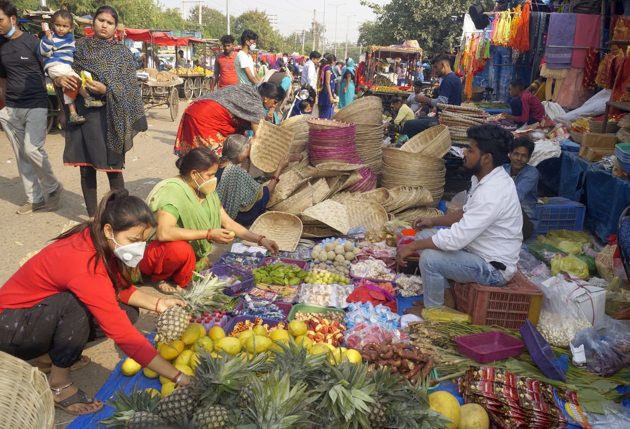Wishing liberation from Corona epidemic by worshiping Chhath Maiya