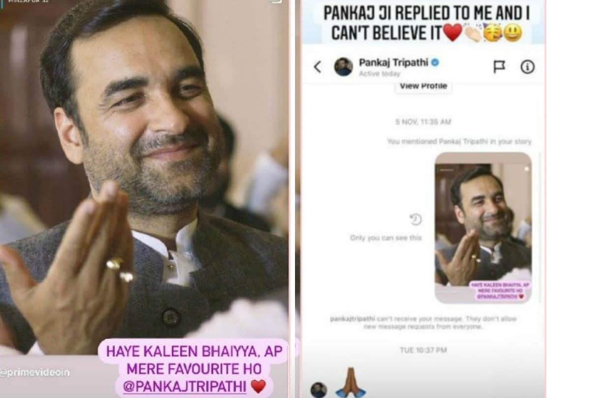 Pakistani actress Iqra Aziz reaction after Pankaj Tripathi responds to her