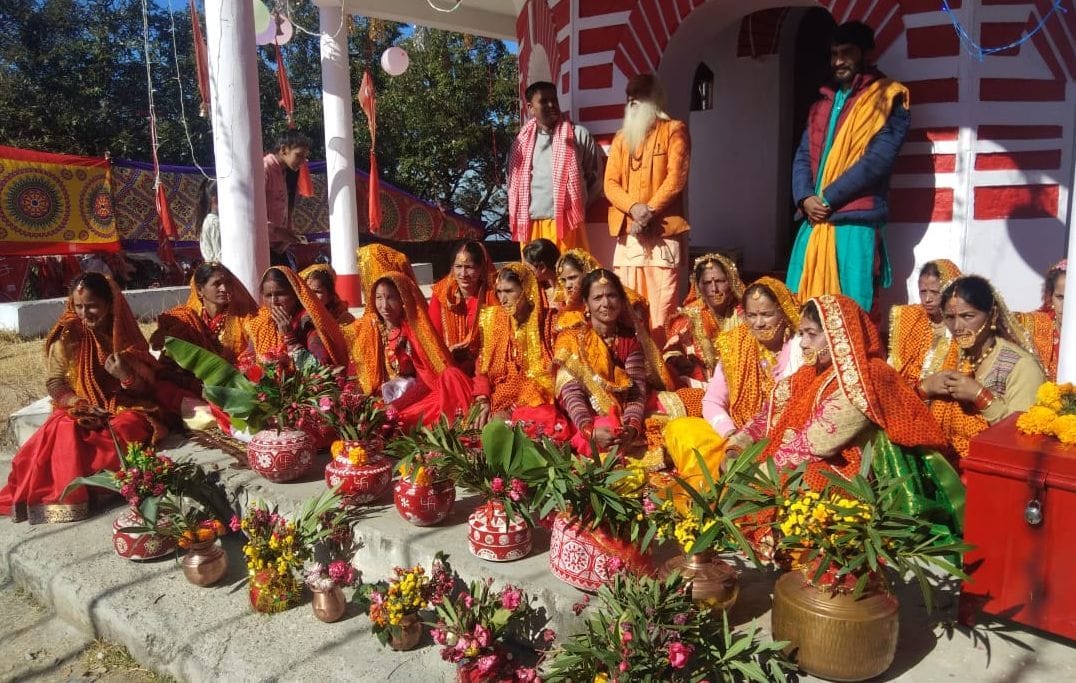 Ten day Bhagwat Katha begins in Jhumadhuri temple